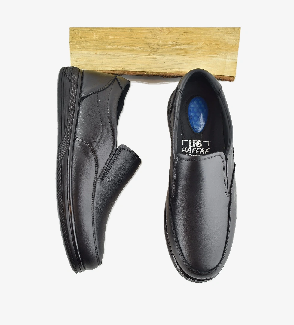 Ayakkabı Burada Ayakkabı Burada 401 Ortopedik Topuk Masajlı Hakiki Deri Kışlık Erkek Ayakkabı Kauçuk Taban model görseli