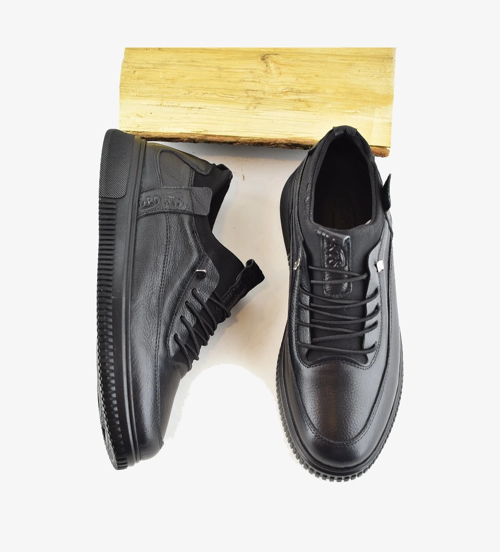 856p Tam Ortopedik Taban KOMPLE HAKİKİ DERİ Erkek Kışlık Ayakkabı