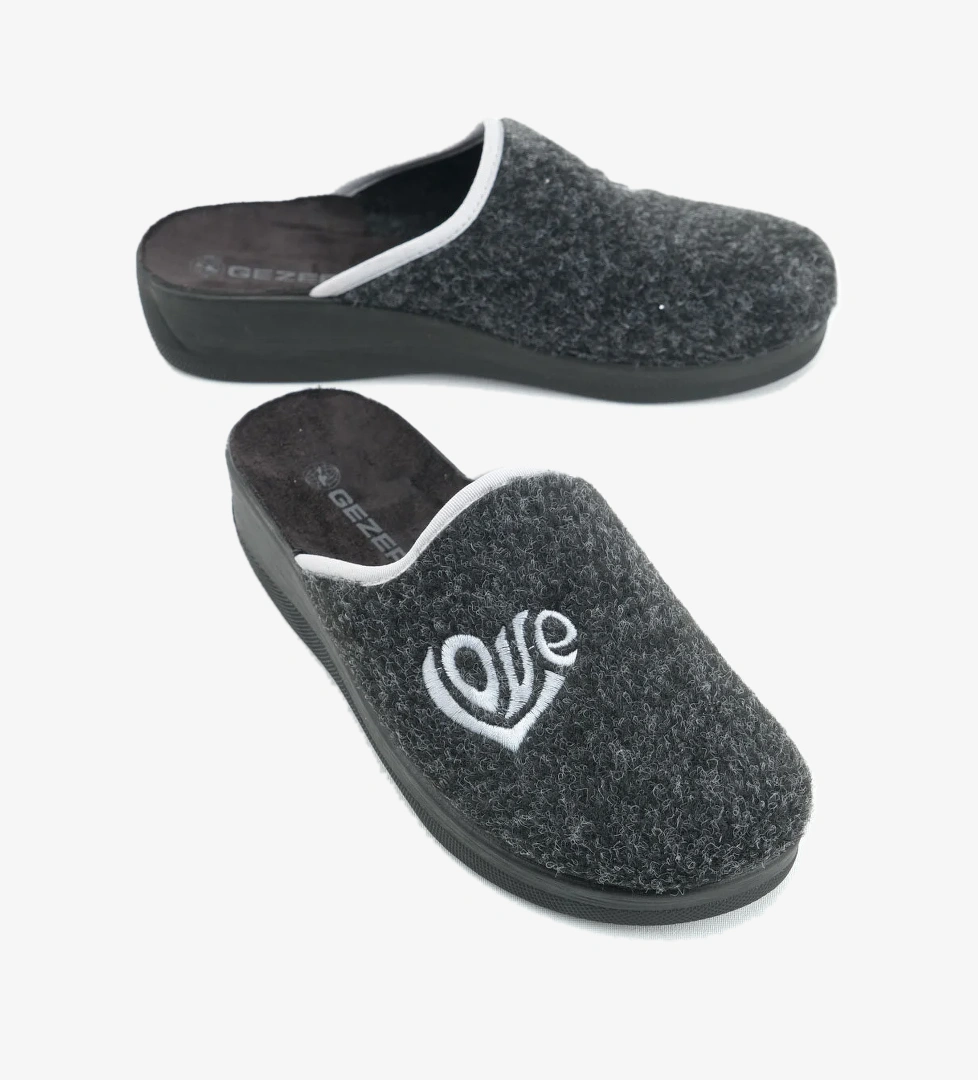 Kışlık Yüksek Taban Kadın Ev Terlik - Görsel 1