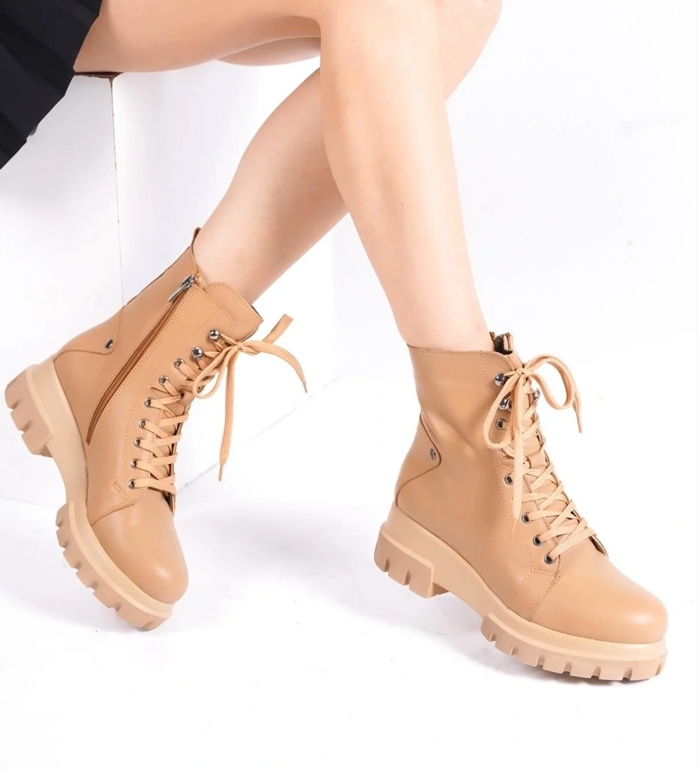 Paradise Ten Mat Hakiki Deri Postal Hafif Günlük Bot - Görsel 1