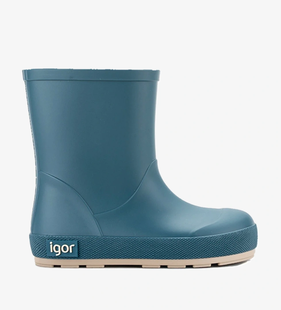 W10294 YOGI DK Petrol Erkek Çocuk Yağmur Çizmesi - Görsel 1