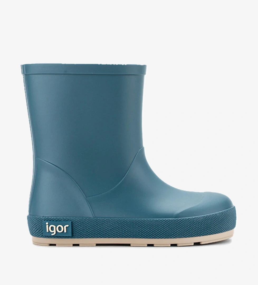 W10294 YOGI DK Petrol Erkek Çocuk Yağmur Çizmesi - Görsel 1