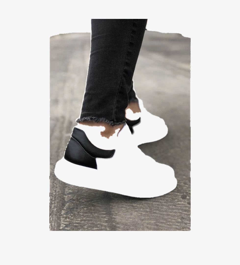 Chekich CH256 CBT Estrella Erkek Ayakkabı BEYAZ/SIYAH model görseli