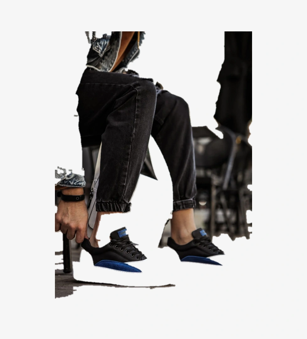 Chekich CH115 CBT Literide Erkek Ayakkabı BEYAZ/SAX MAVI/SIYAH model görseli