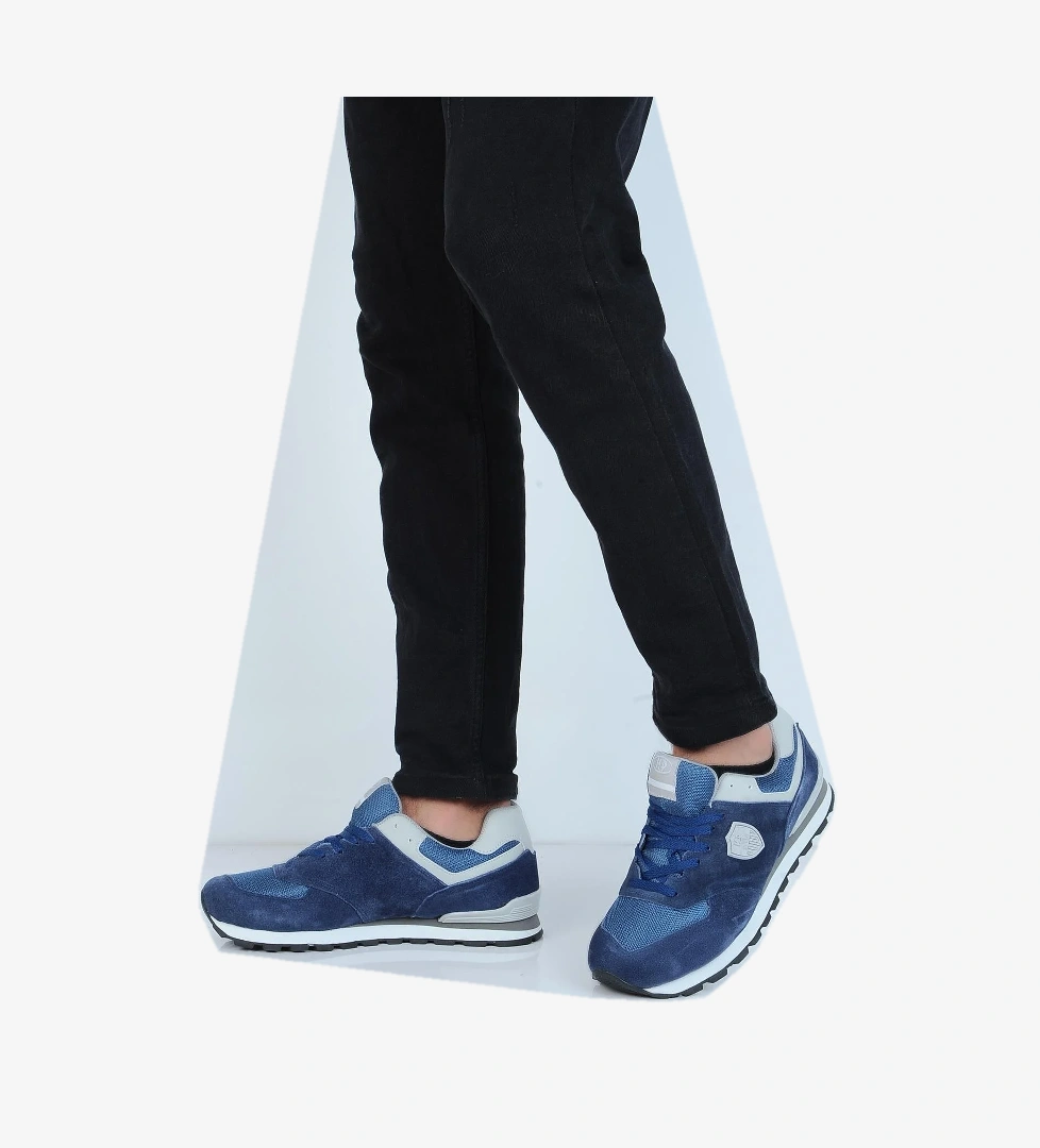 MP 232-1262Mr Lacivert Yürüyüş Günlük Erkek Spor Ayakkabı - Görsel 1