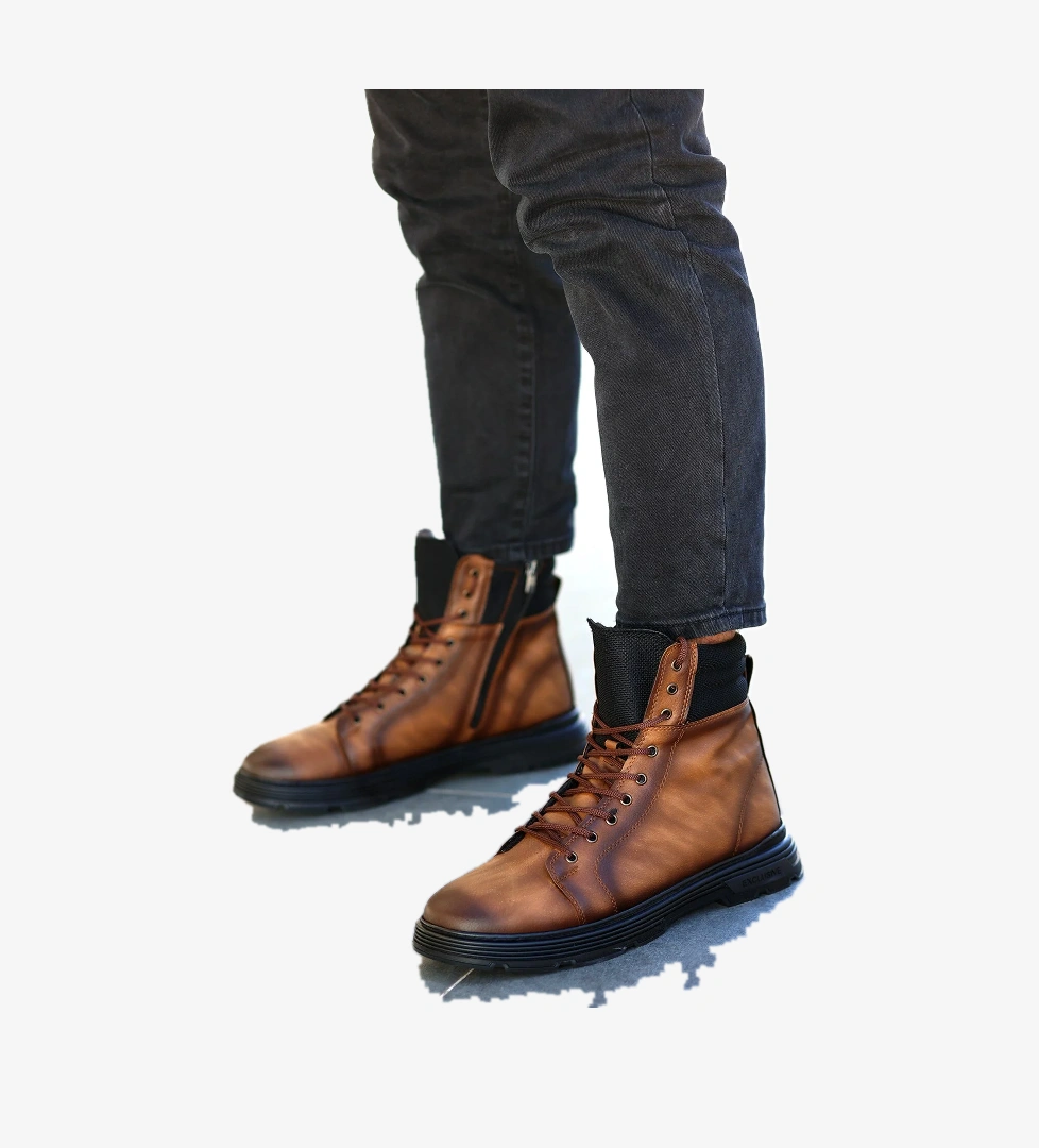 Tomiross -Andre Erkek Soğuk Geçirmez Sıcak Kürklü Bot Man TMMS-M-256 model görseli