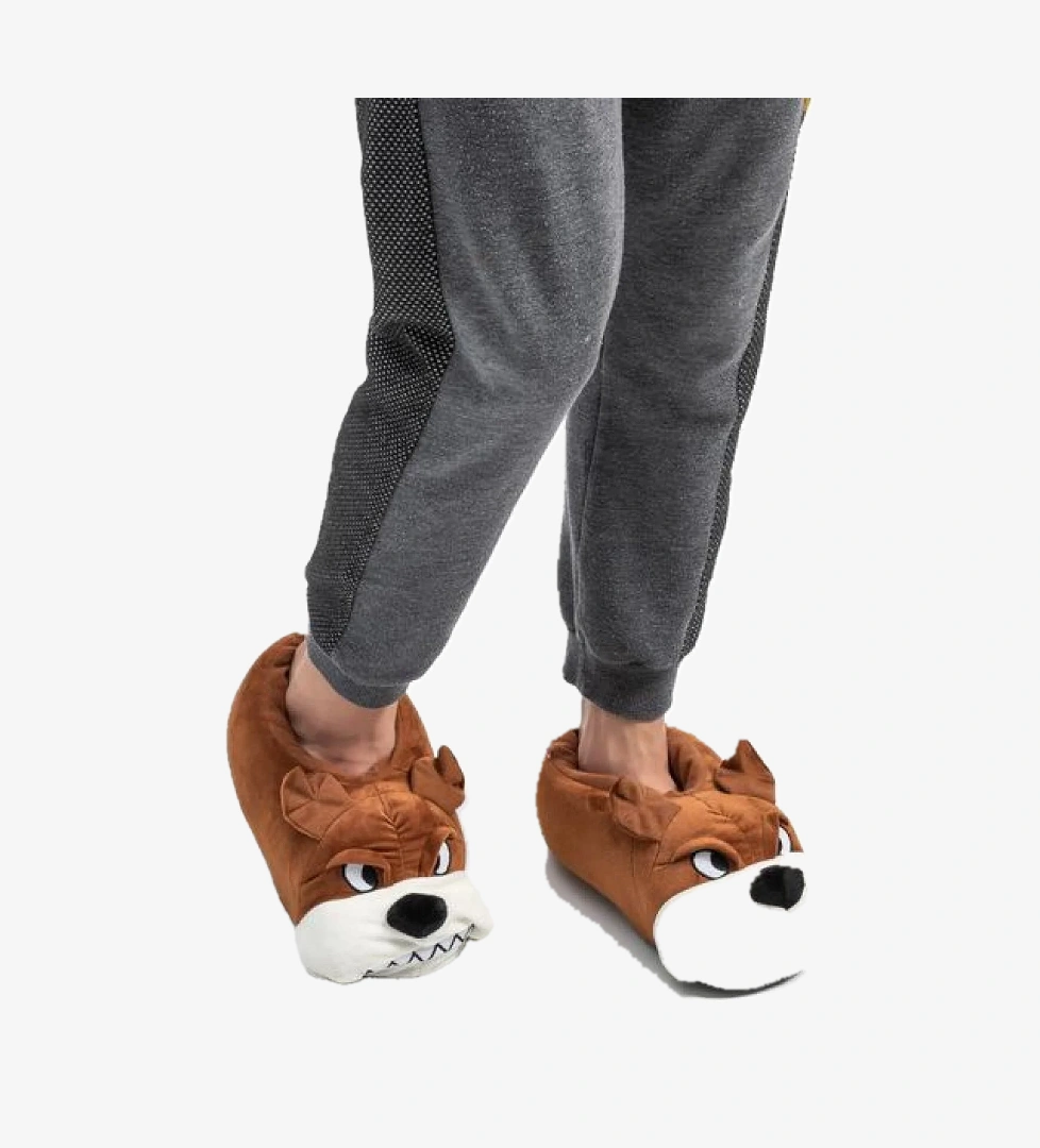 Twigy Kızgın Kahve Kadın Panduf Terlik YY0263 - Görsel 1