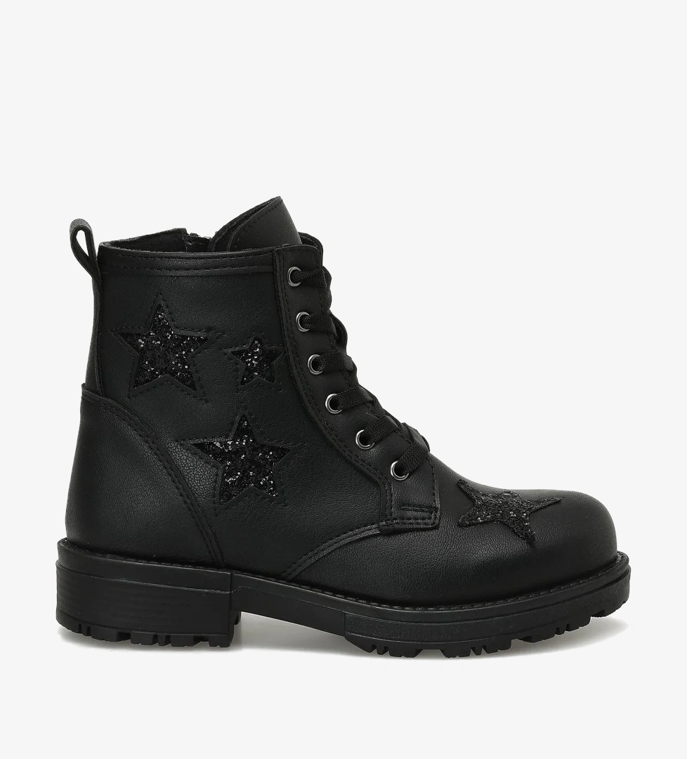 Seventeen SISLET 3PR Siyah Kız Çocuk Sneaker Bot