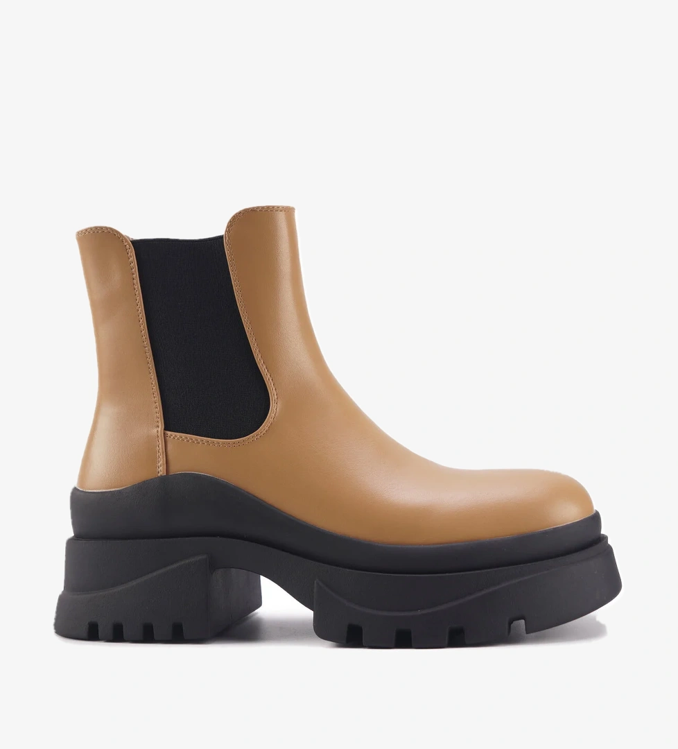 23K-406 3PR Kahverengi Kadın Chelsea Bot - Görsel 1