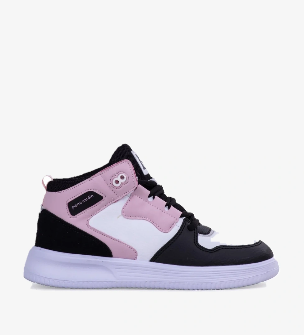 Pierre Cardin Pierre Cardin 31368 Boğazlı Unısex Spor Ayakkabı Siyah Beyaz model görseli