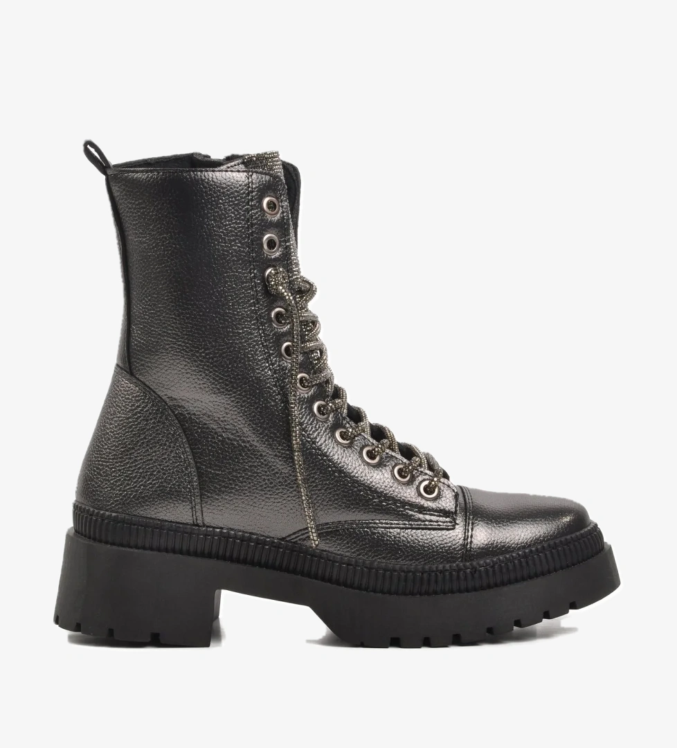 378085 Platin İçi Polarlı Kadın Postal Bot - Görsel 1