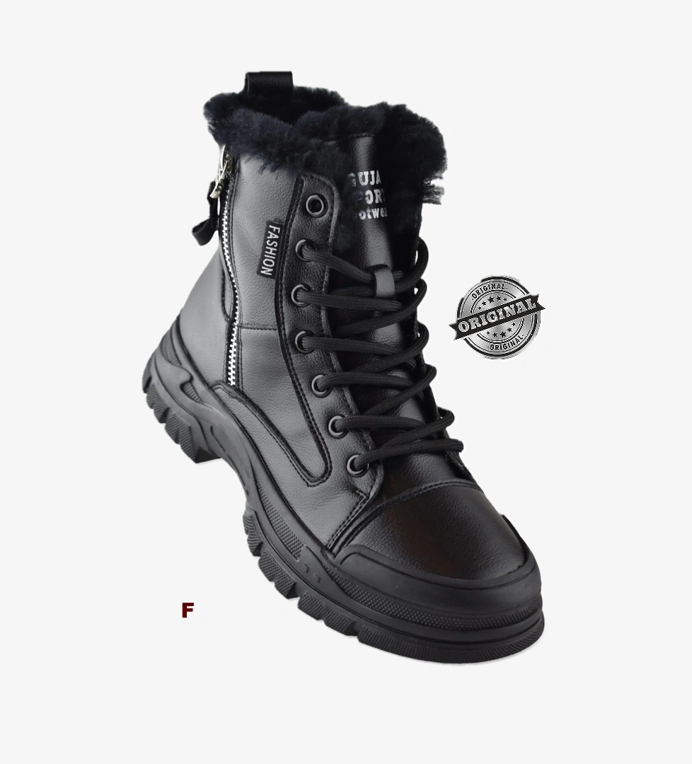 23K310-16 Tam Ortopedik Günlük Kadın Bot Ayakkabı Bayan Spor Kürklü Bot