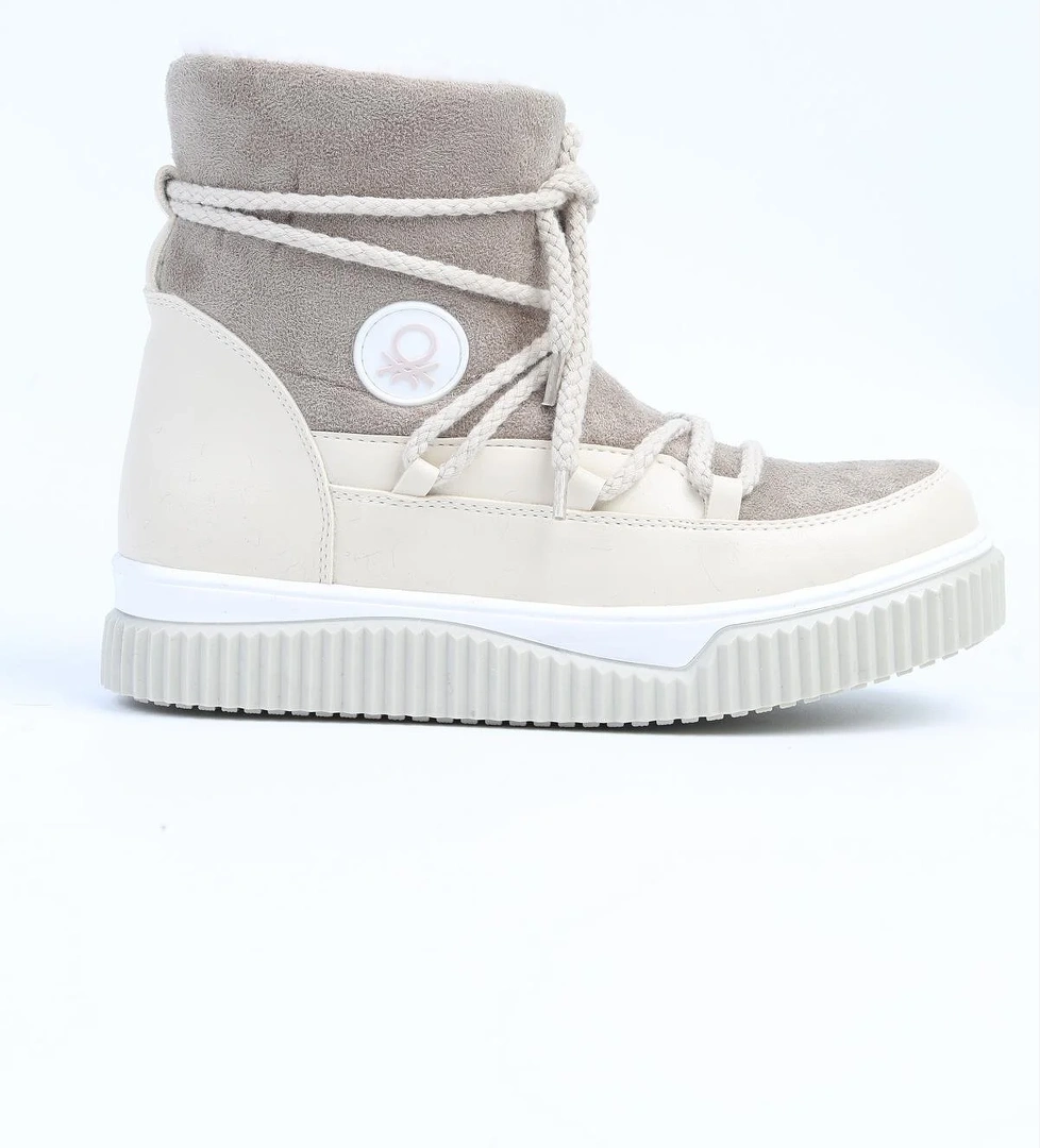 ® | BN-50041 - 3256 Bej - Kadın Bot - Görsel 1