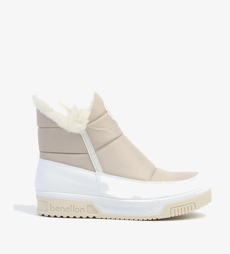 Benetton ® | BN-50030 - 3256 Bej - Kadın Bot model görseli