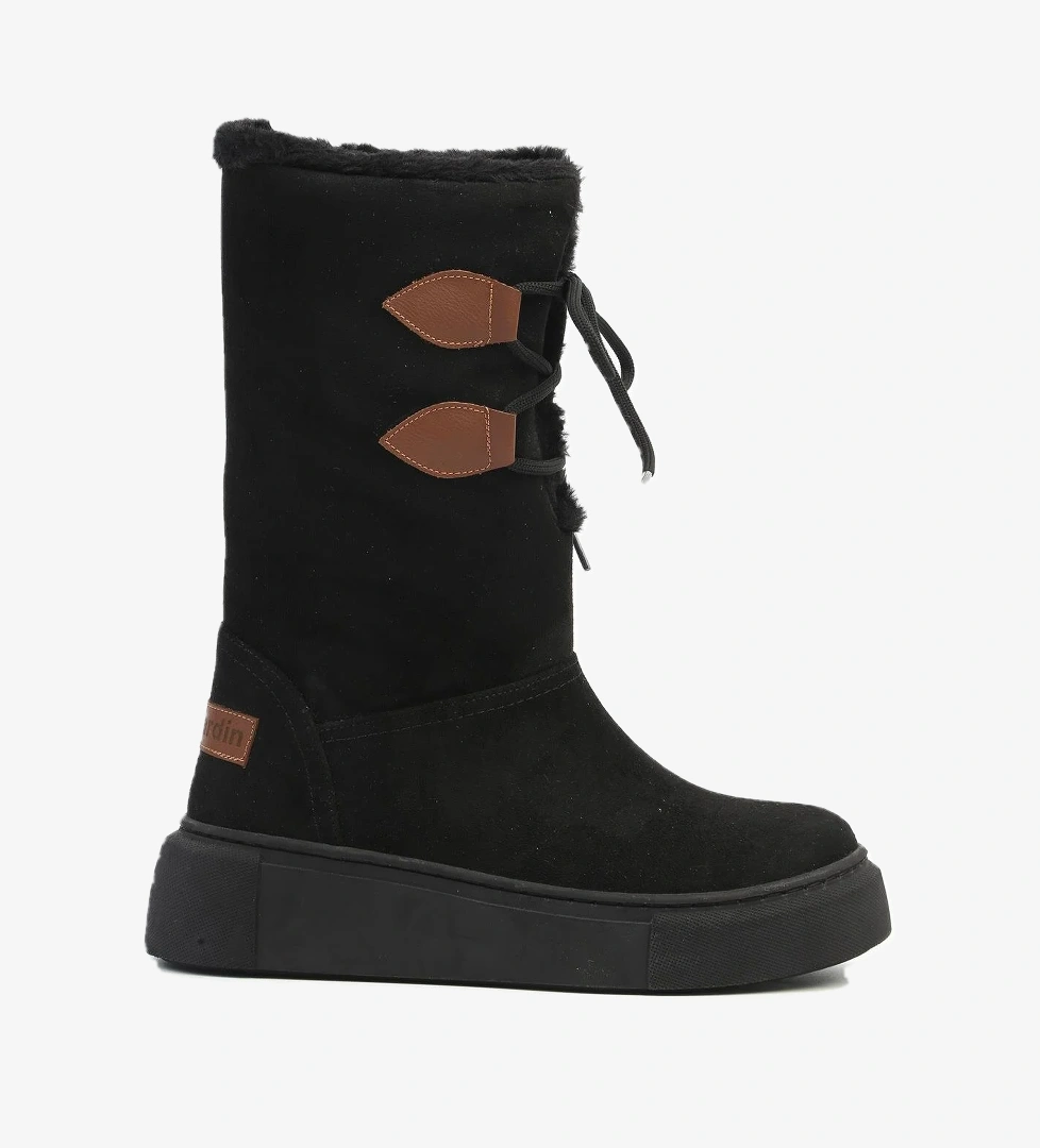 Pierre Cardin ® | PC-52405-3076 Süet Siyah - Kadın Bot model görseli