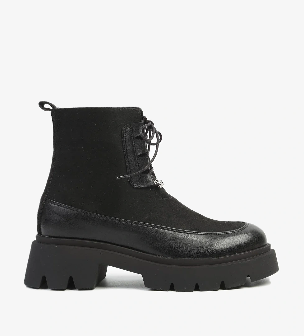 Pierre Cardin ® | Pc-52563 - 3959 Krem Siyah Kadın Bot model görseli