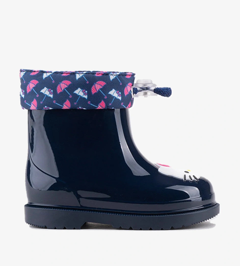 Igor W10261 BIMBI HELLO KITTY Lacivert Kız Çocuk Yağmur Çizmesi - Görsel 1