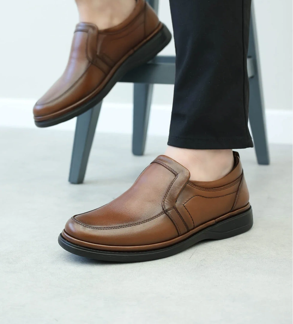 Fast Step Hakiki Deri Ortopedik Erkek Casual Ayakkabı 662ma209 model görseli