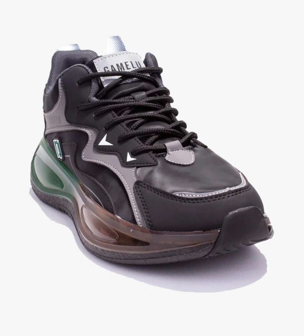 Gamelu 24KM Sova Siyah Günlük Ortopedik Erkek Spor Ayakkabı model görseli