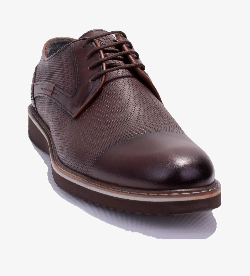 Dagoster Dma08-1329 Siyah Ortopedik Günlük Erkek Deri Ayakkabı model görseli