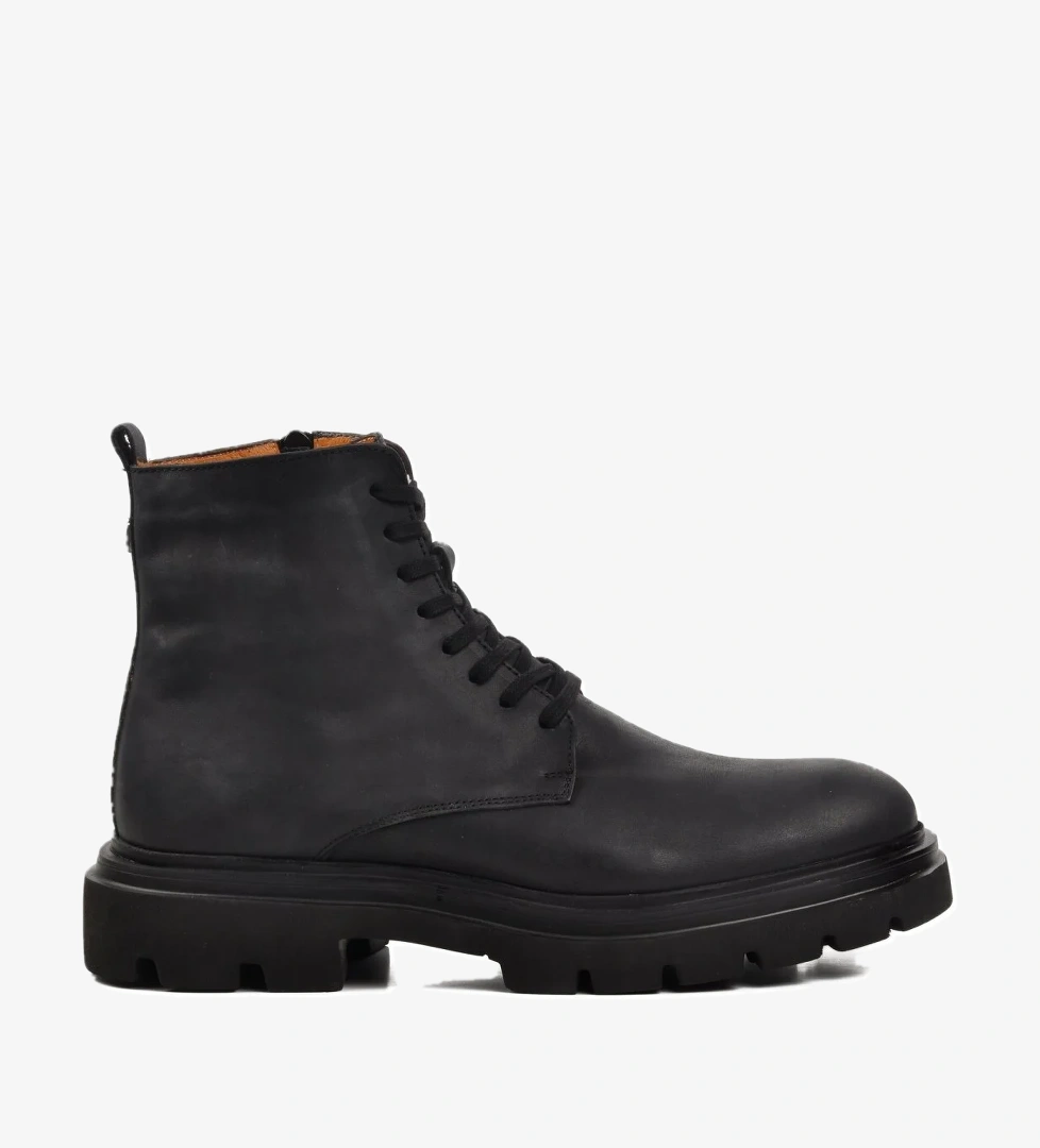 Dr.flexer Dr. Flexer 033001 Siyah Nubuk Hakiki Deri Erkek Bot model görseli