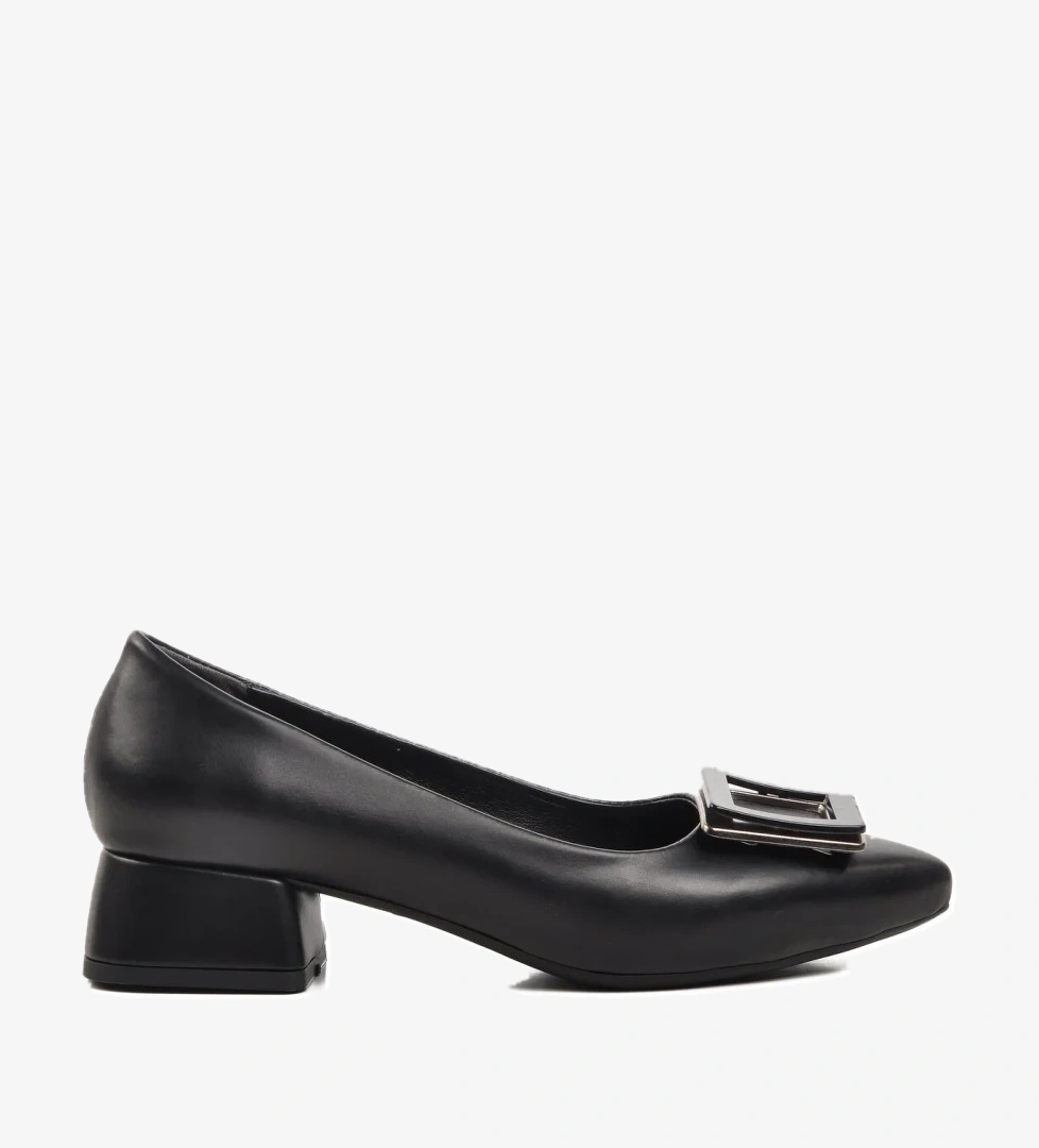 289216 Siyah Kadın Topuklu Ayakkabı