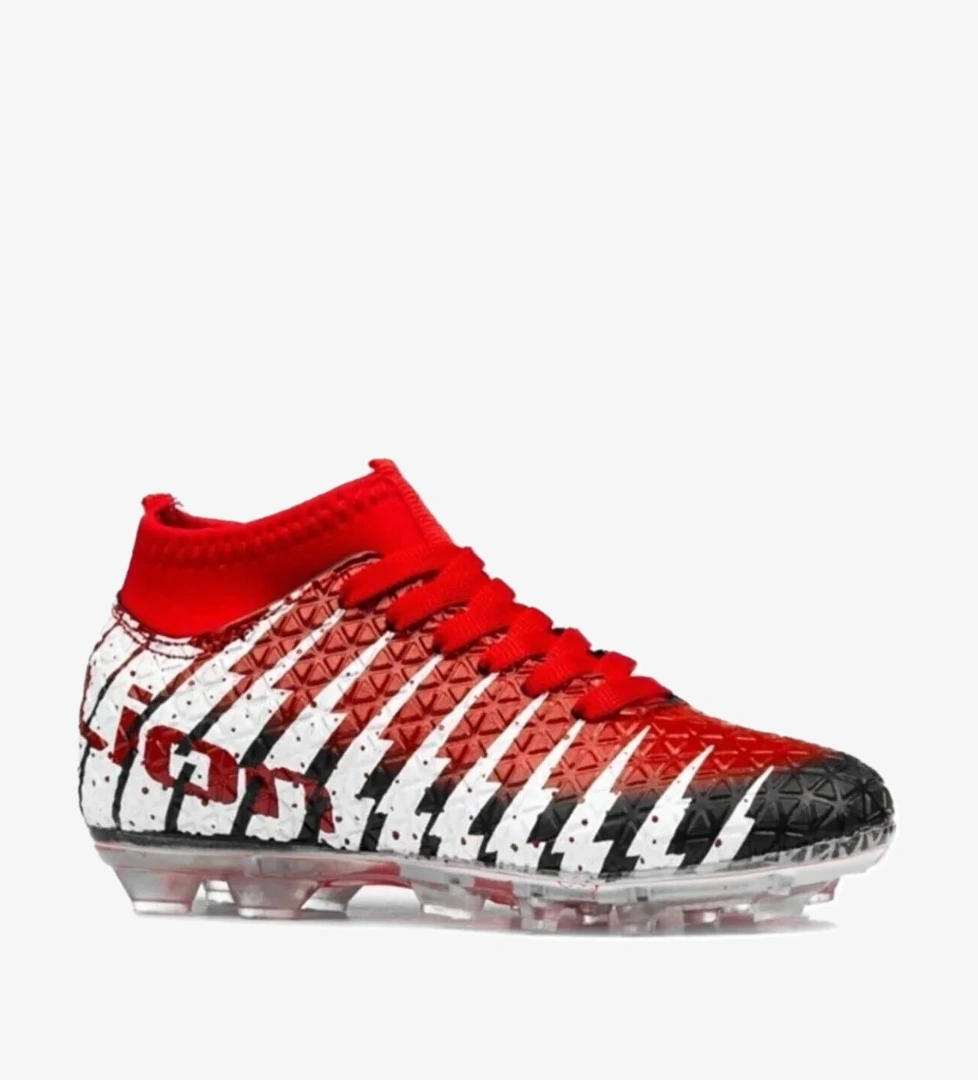 Lion 1453 Kırmızı Siyah Çoraplı Çocuk Krampon Spor Ayakkabı model görseli