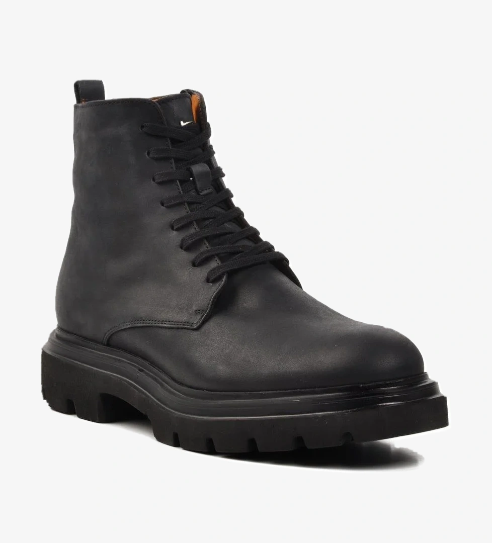 Dr.flexer Dr. Flexer 033001 Siyah Nubuk Hakiki Deri Erkek Bot model görseli