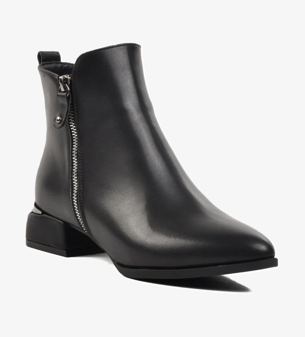 248036 Siyah İçi Polarlı Kadın Bot - Görsel 1