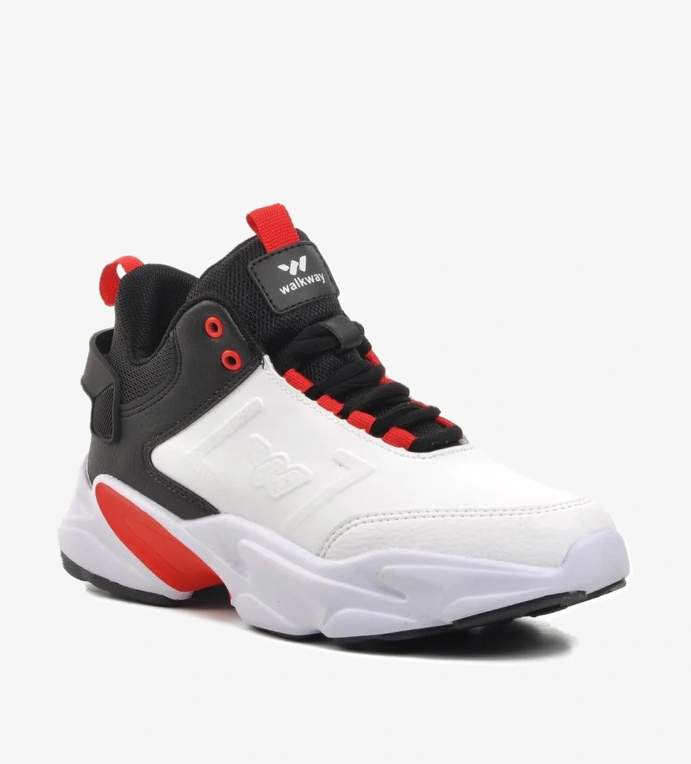 Slam Dunk Beyaz Bağcıklı Unisex Basketbol Ayakkabısı