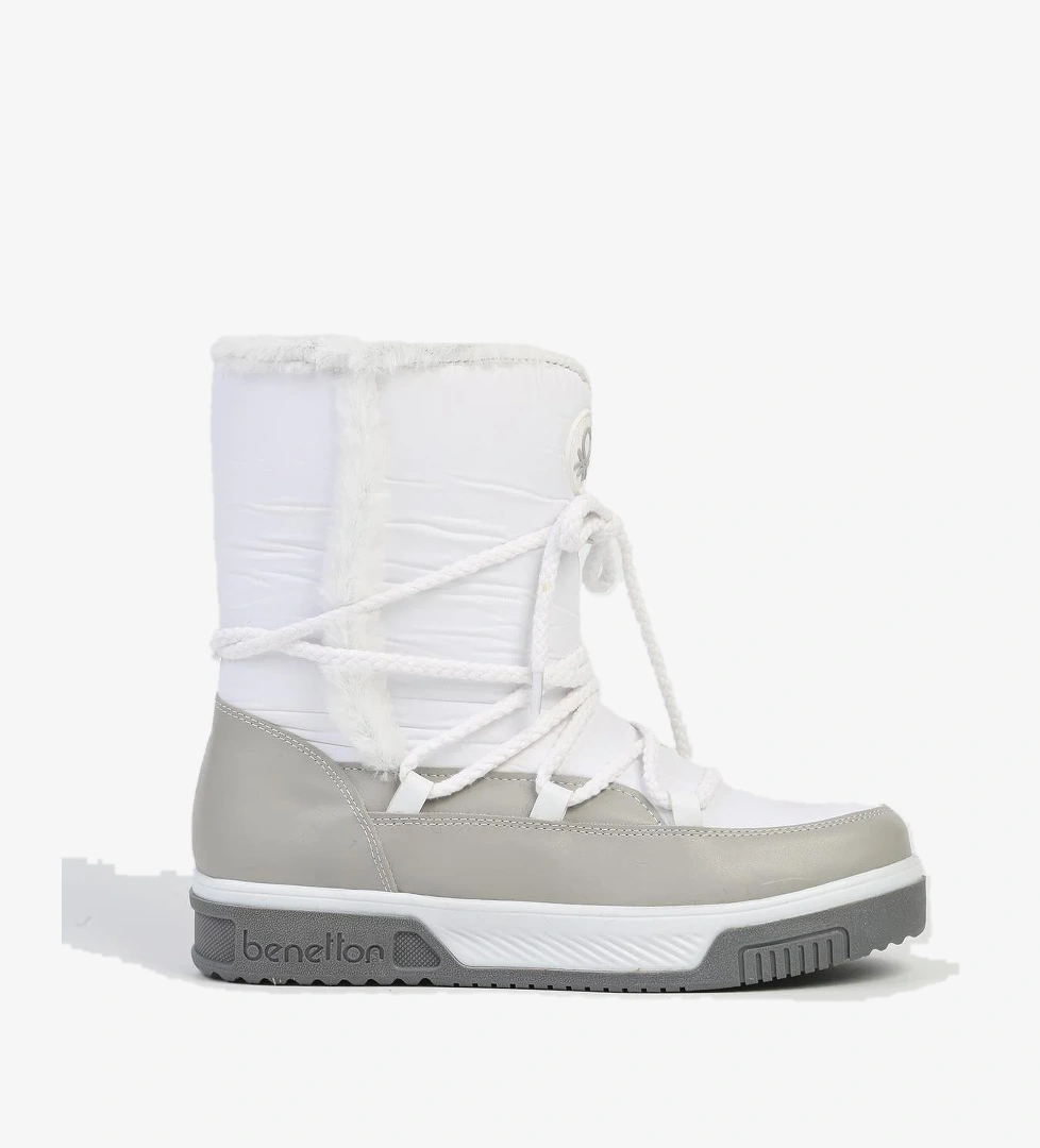 ® | BN-50035 - 3256 Gri Beyaz - Kadın Bot