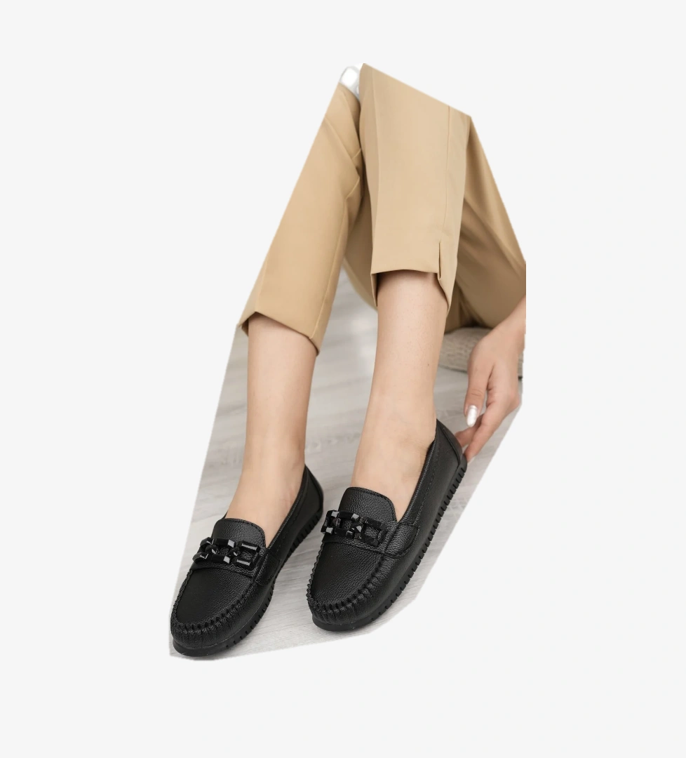 Fancy Casual Günlük Kadın Babet Ayakkabı - Görsel 1