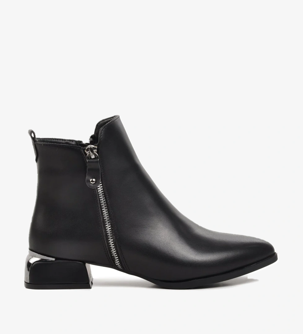 248036 Siyah İçi Polarlı Kadın Bot - Görsel 1