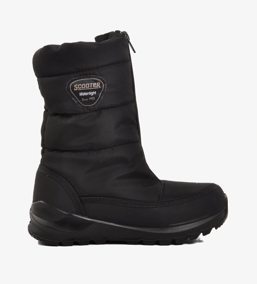 Scooter F7447-f Siyah Simli İçi Kürklü Su Geçirmez Çocuk Kar Botu model görseli