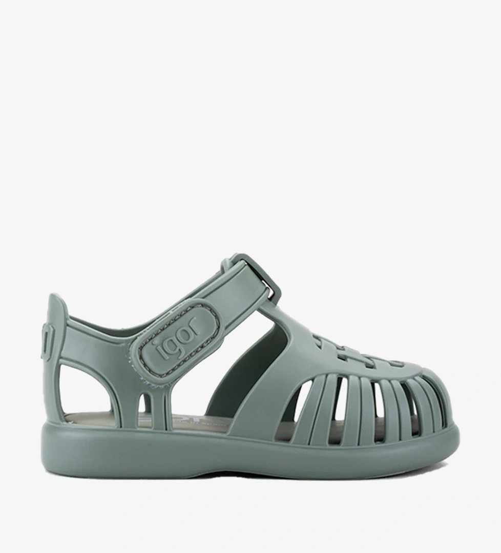 Igor S10271 TOBBY SOLID Yeşil Erkek Çocuk Sandalet