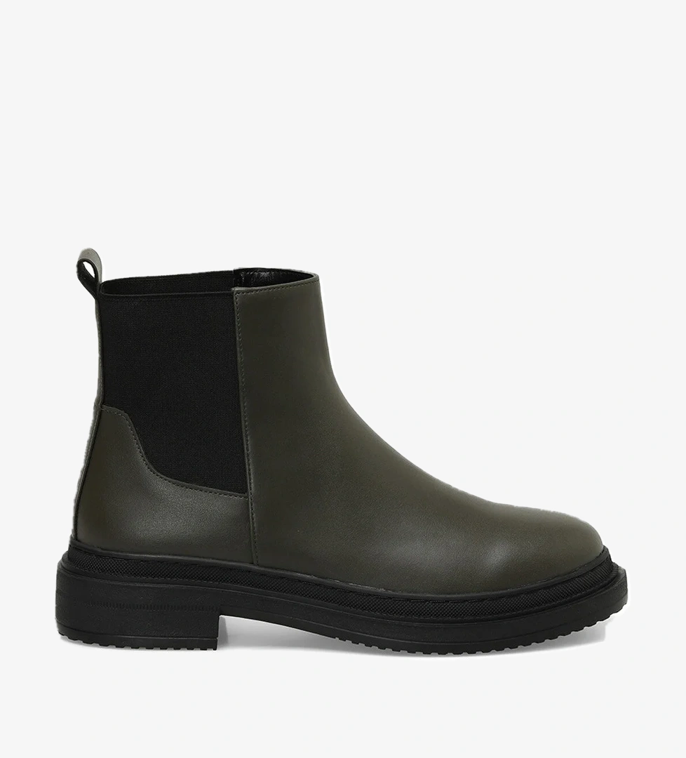 CW23104 3PR Yeşil Kadın Chelsea Bot - Görsel 1