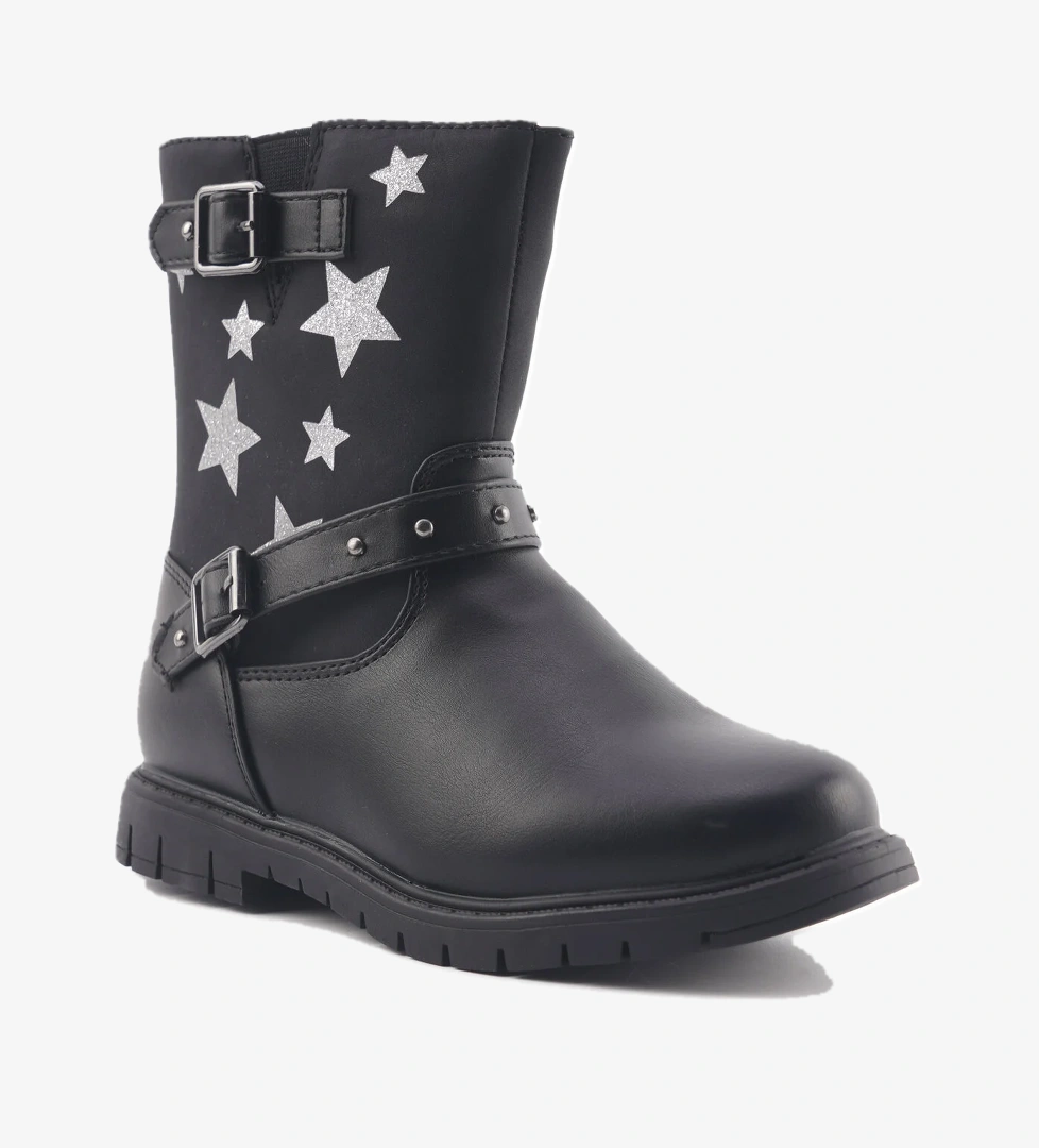 Polaris 626181.P3PR Siyah Kız Çocuk Bot - Görsel 1