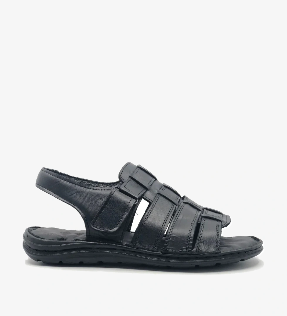 Kocamanlar %100 Hakiki Deri Tam Ortapedik Erkek Sandalet model görseli