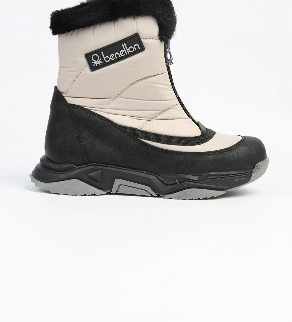 ® | BN-30393 - 3256 Bej - Kadın Bot - Görsel 1