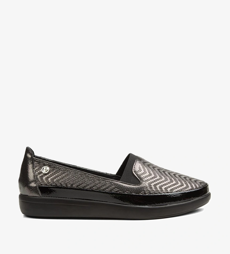 Pierre Cardin® | PC-52243-3441 Platin Parlak - Kadın Günlük Ayakkabı