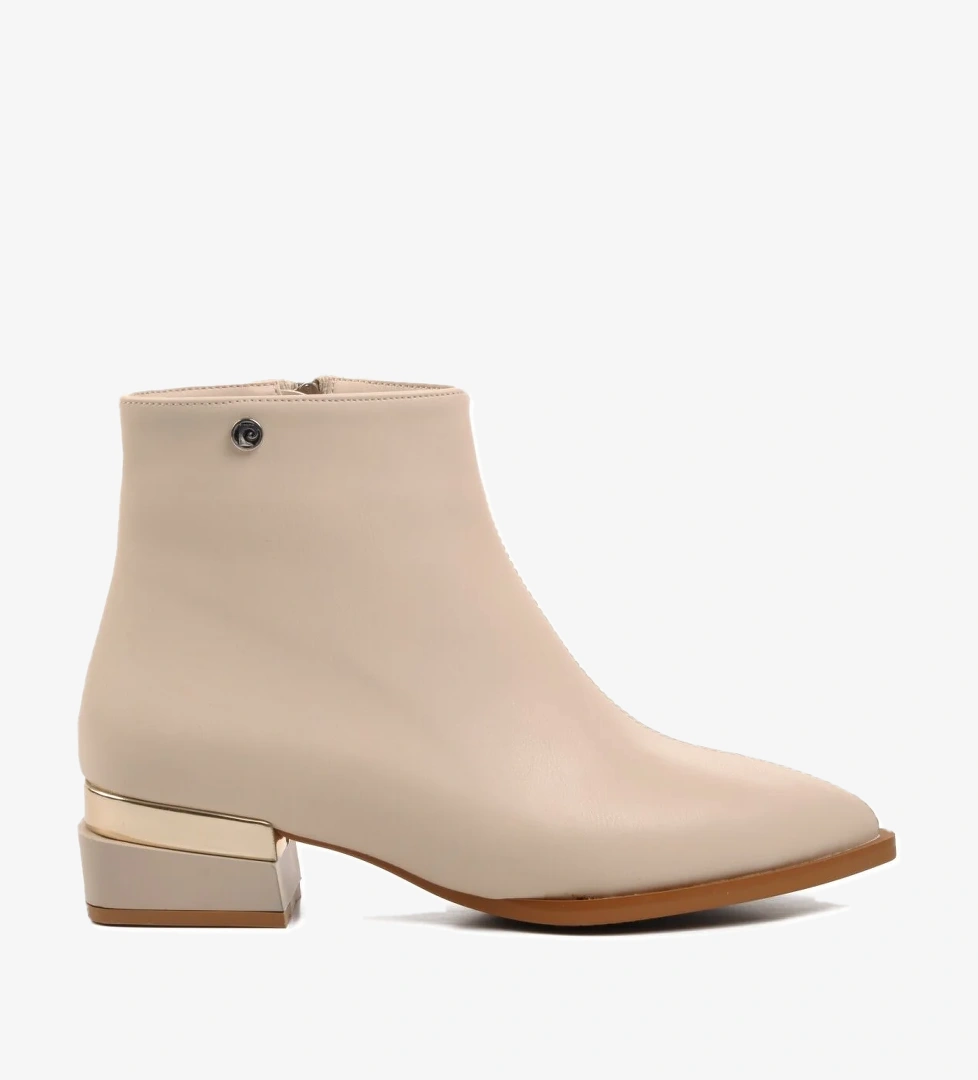 Pc-52720 Krem İçi Polarlı Kadın Bot - Görsel 1