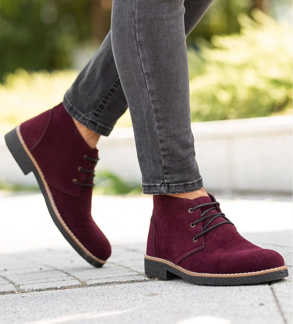 Freemax Erkek Papi Bağlı Kışlık Bot Süet Taba model görseli