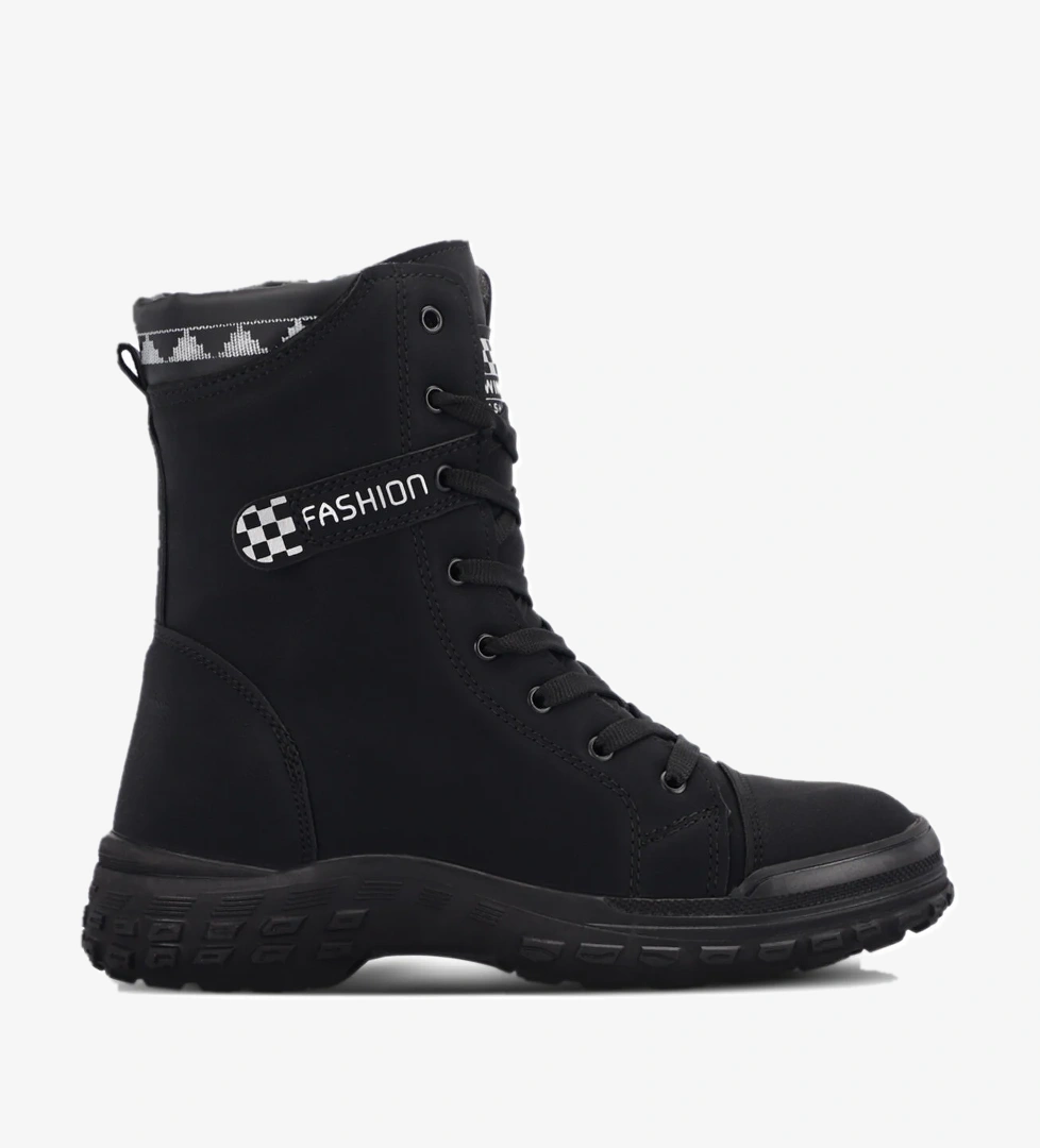 Esem HINA Kadın Bot Siyah Nubuk model görseli