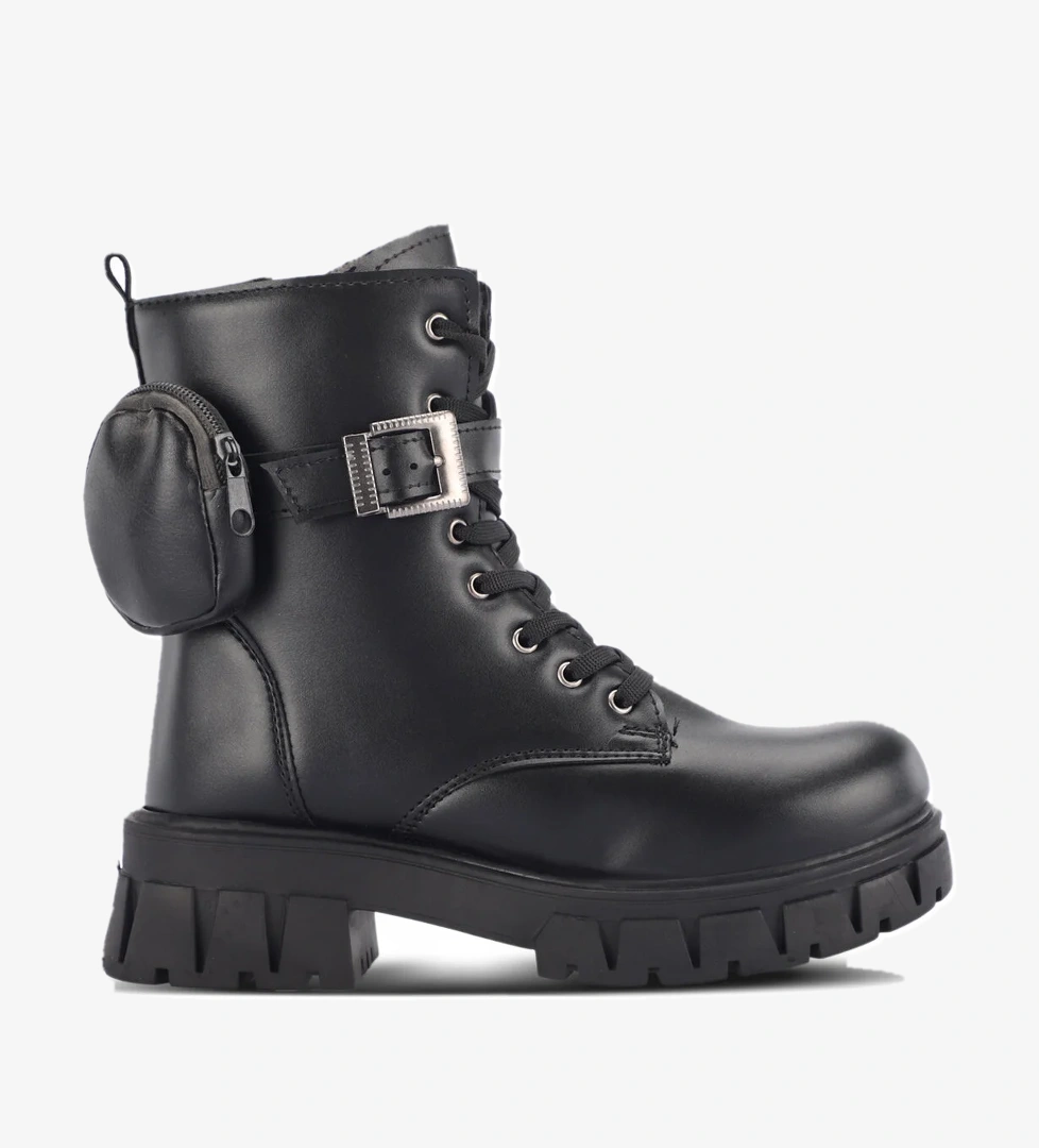 HELLO Kadın Bot Siyah