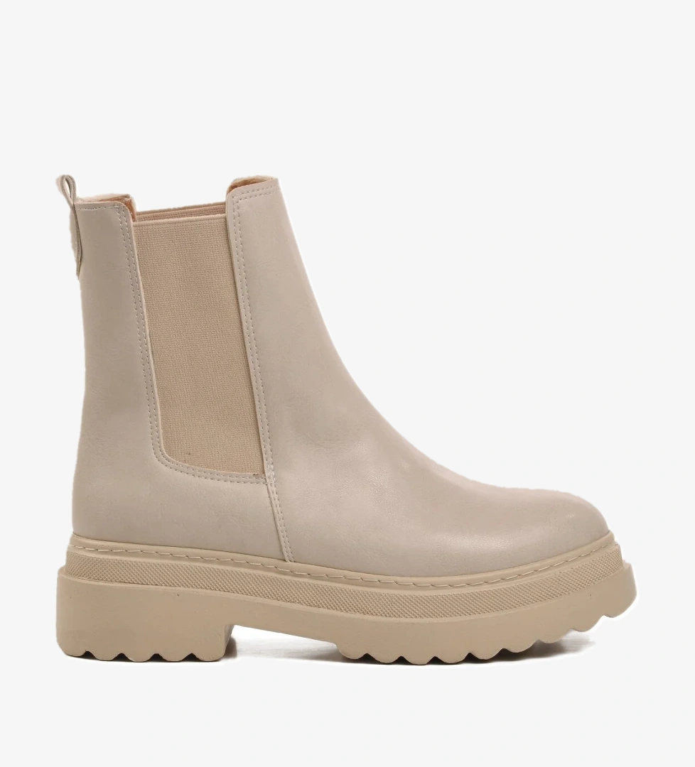Ayakmod 261074 Bej Kadın Chelsea Bot model görseli