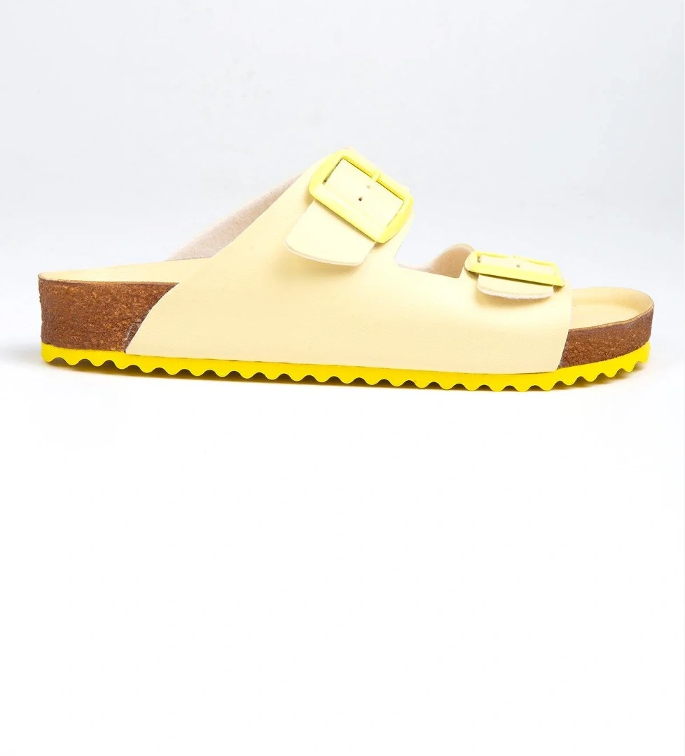 ® | BN-1232- 3489 Sari - Kadın Terlik - Görsel 1