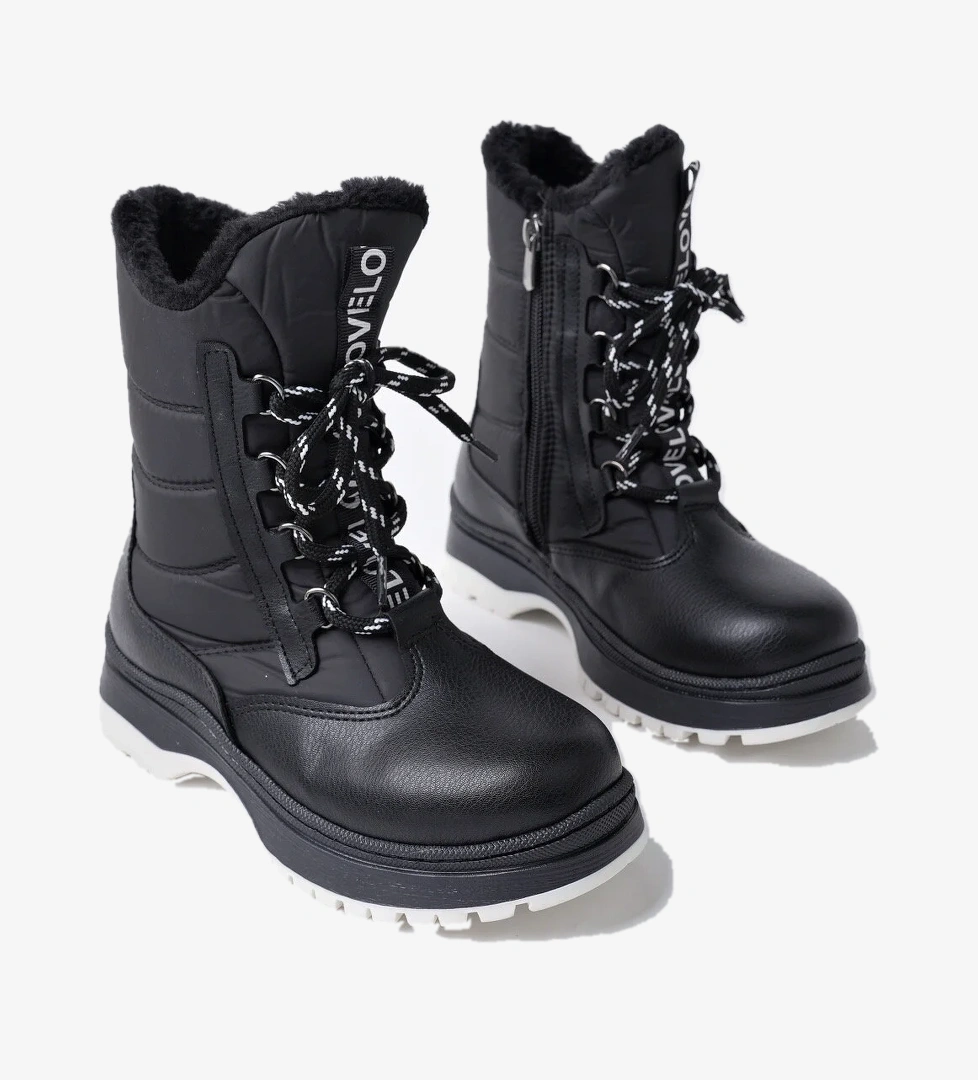 Mcdark Mcdark Siyah Çocuk Unisex Kar Botu | Flo Siyah - 1. görsel