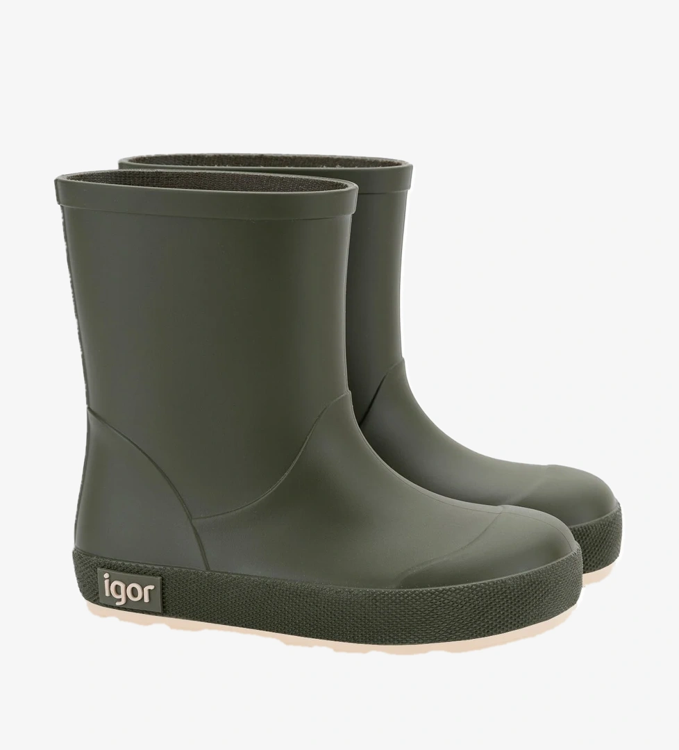 Igor W10294 YOGI DK Haki Erkek Çocuk Yağmur Çizmesi - Görsel 1