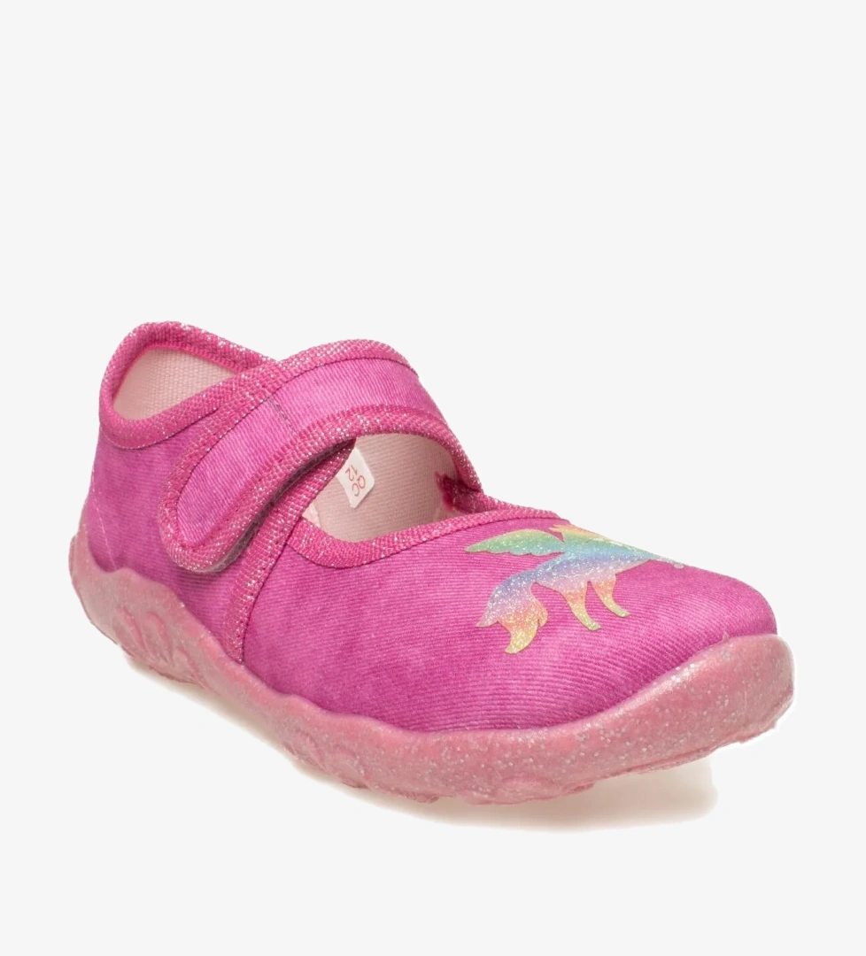 000281 Bonny Ev Pembe Kız Çocuk Ayakkabı