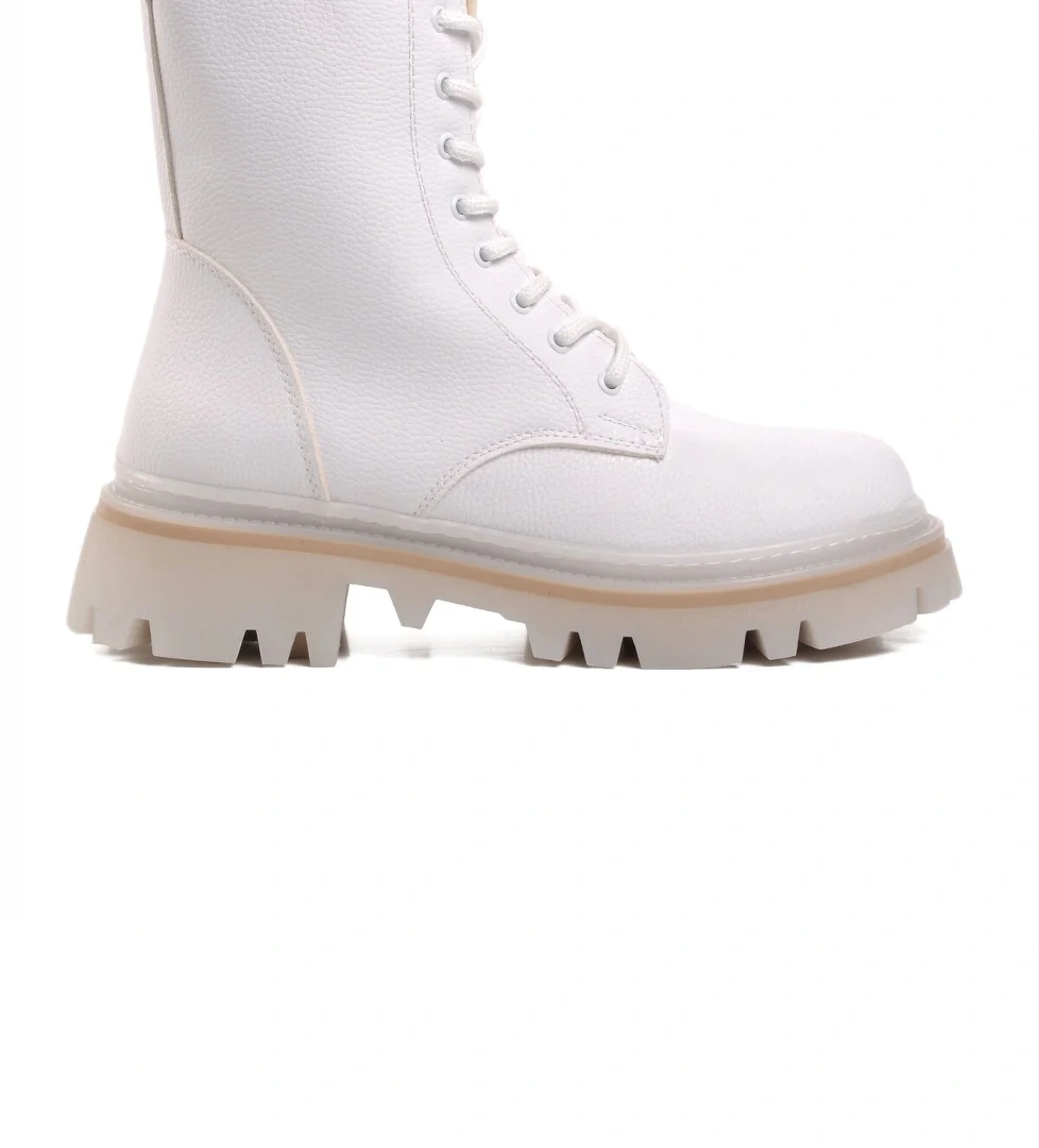 332086 Beyaz İçi Polarlı Kadın Postal Bot